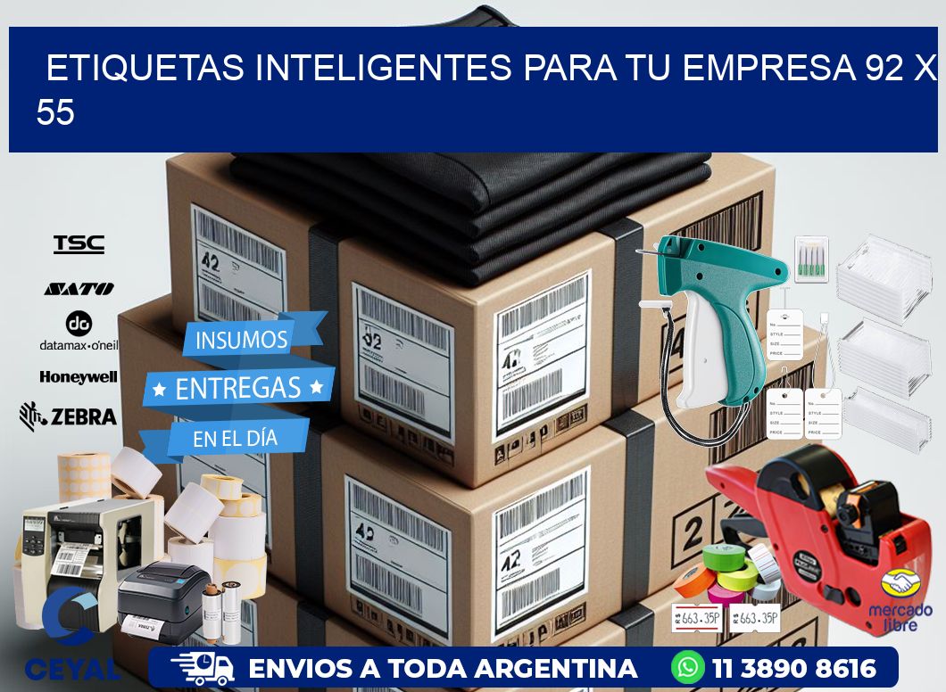 Etiquetas inteligentes para tu empresa 92 x 55