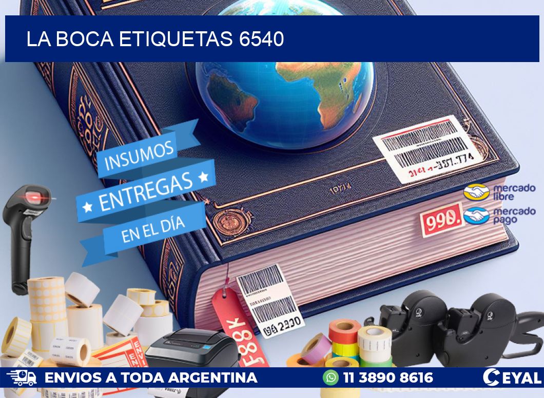 La Boca etiquetas 6540