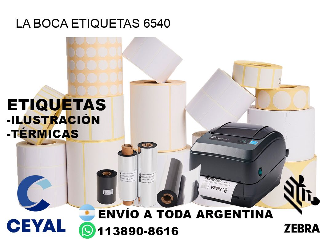 La Boca etiquetas 6540