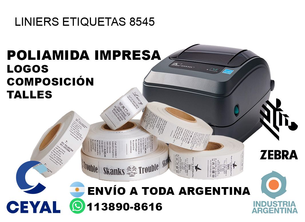 Liniers etiquetas 8545