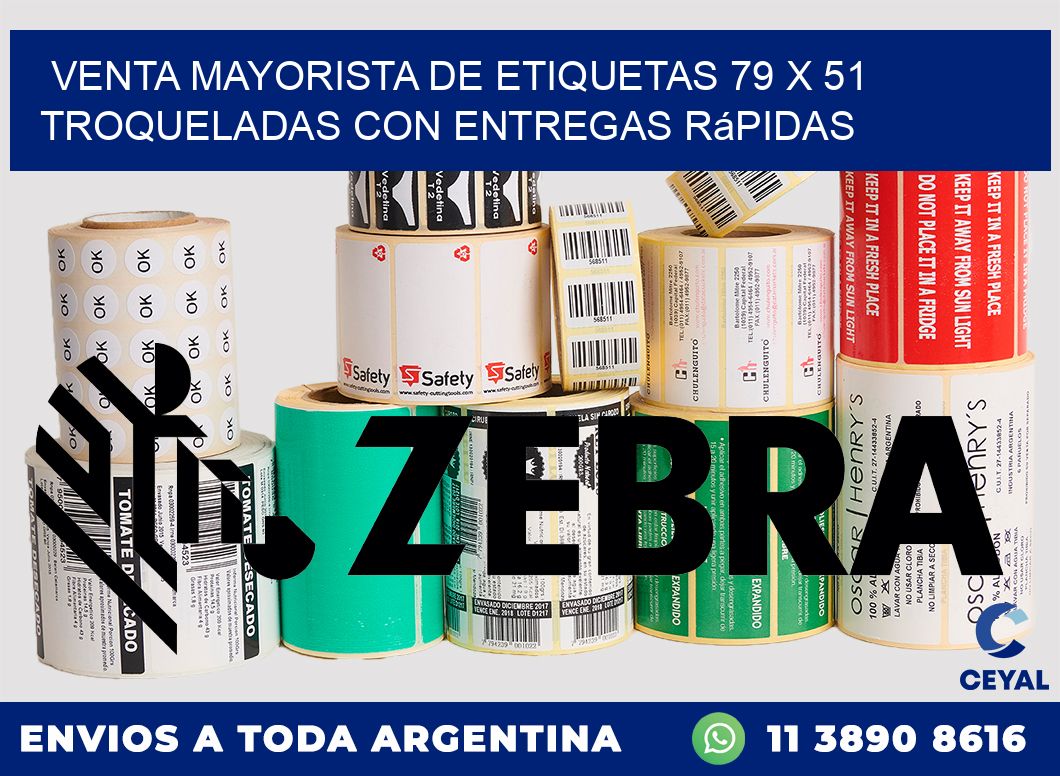 Venta mayorista de etiquetas 79 x 51 troqueladas con entregas rápidas