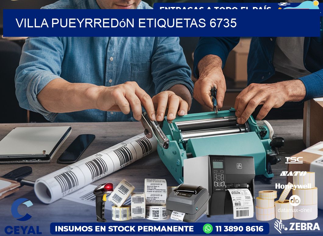 Villa Pueyrredón etiquetas 6735