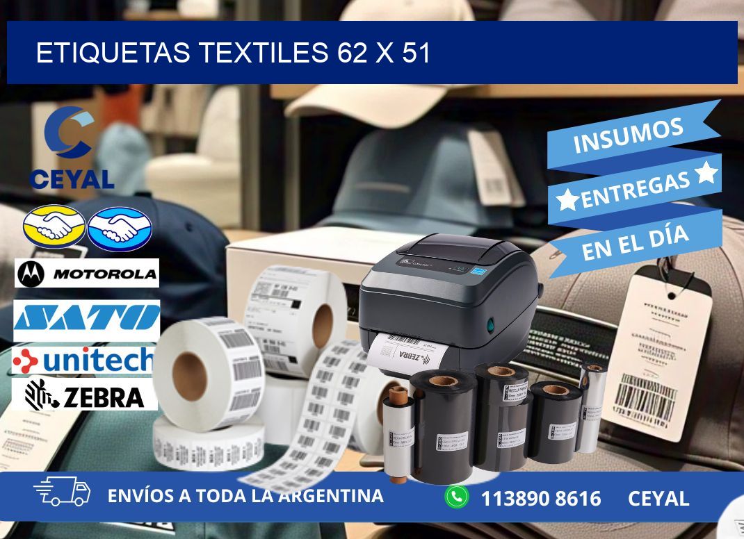 etiquetas textiles 62 x 51