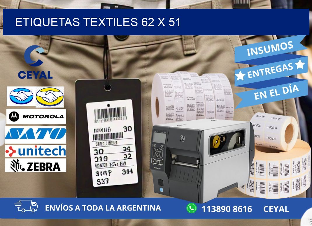 etiquetas textiles 62 x 51