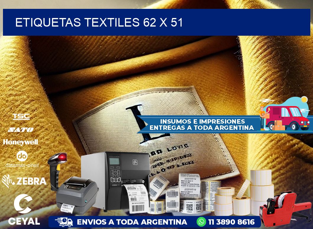 etiquetas textiles 62 x 51