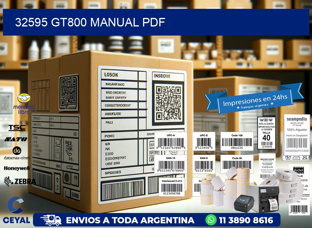 32595 GT800 manual PDF