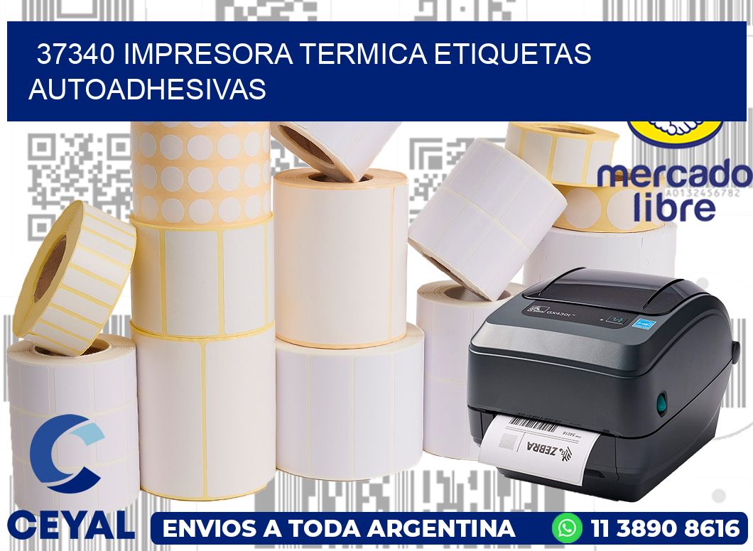 37340 Impresora termica etiquetas autoadhesivas
