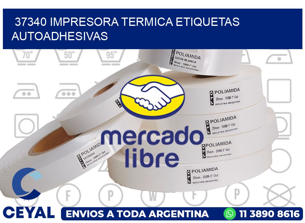 37340 Impresora termica etiquetas autoadhesivas