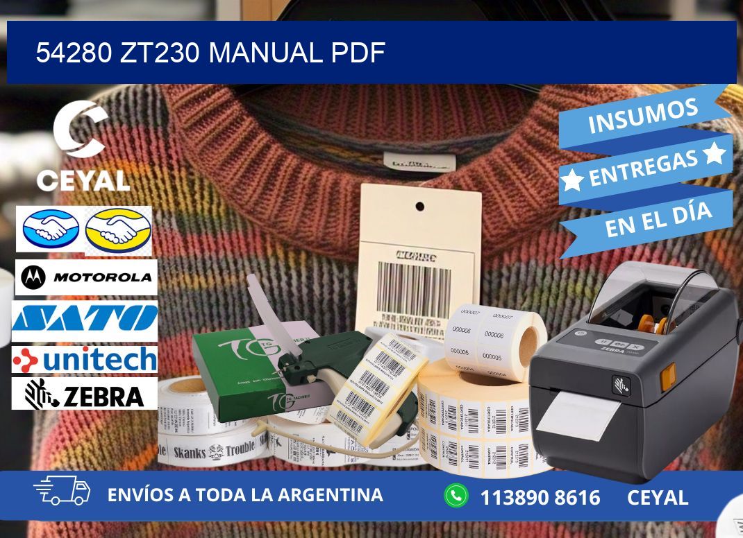 54280 ZT230 manual PDF