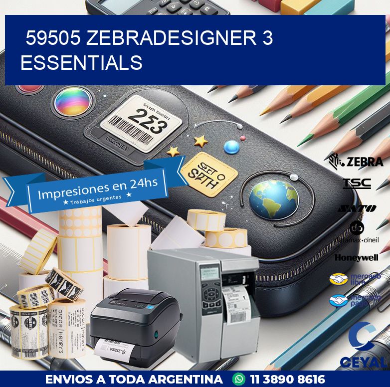 59505 ZebraDesigner 3 Essentials