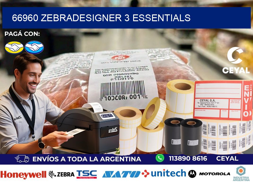 66960 ZebraDesigner 3 Essentials