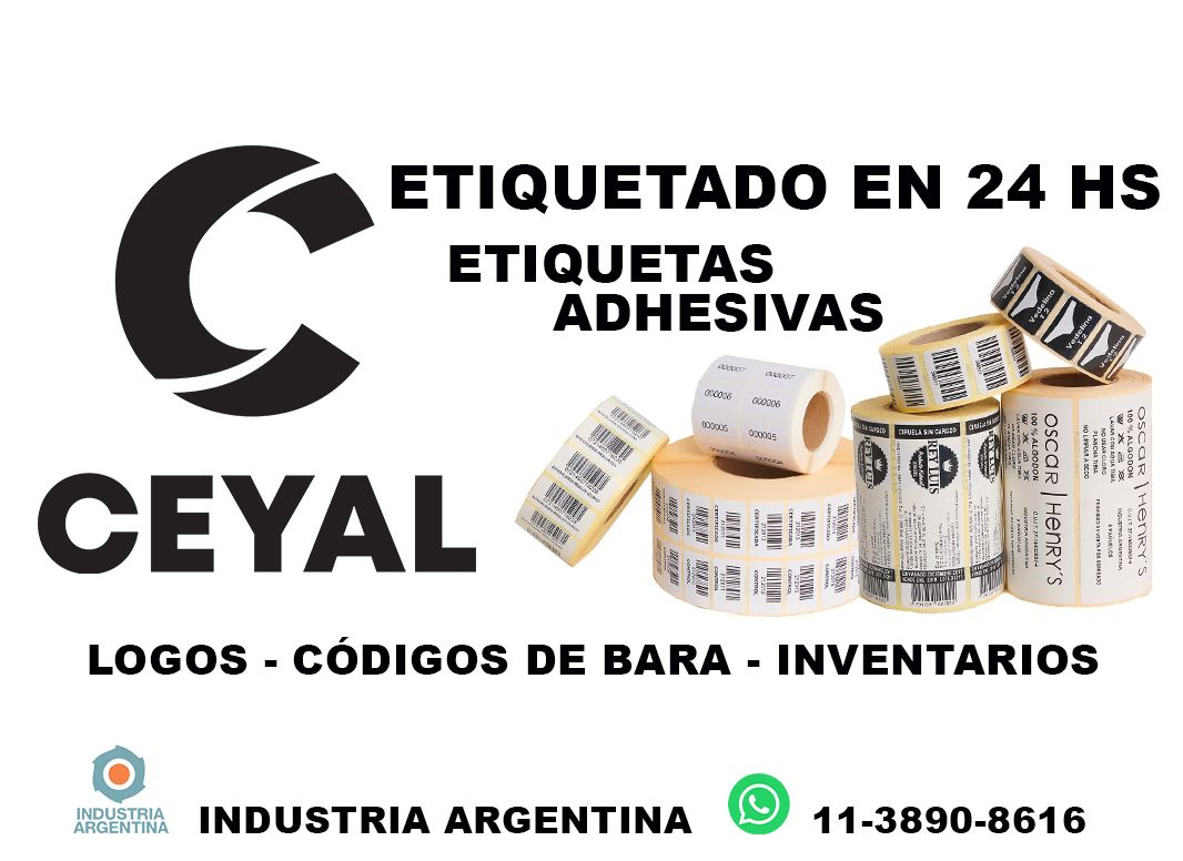 780 Etiquetas para botellas PET