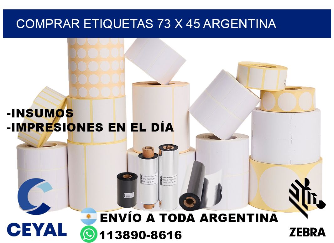 Comprar etiquetas 73 x 45 argentina