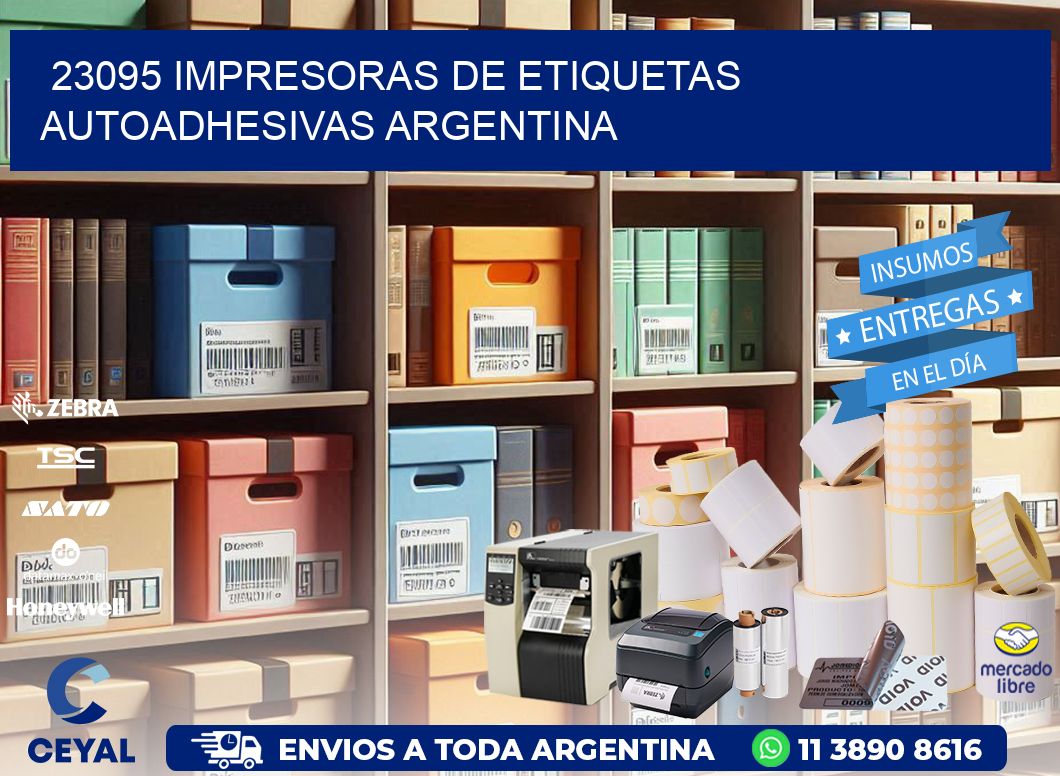 23095 Impresoras de etiquetas autoadhesivas argentina