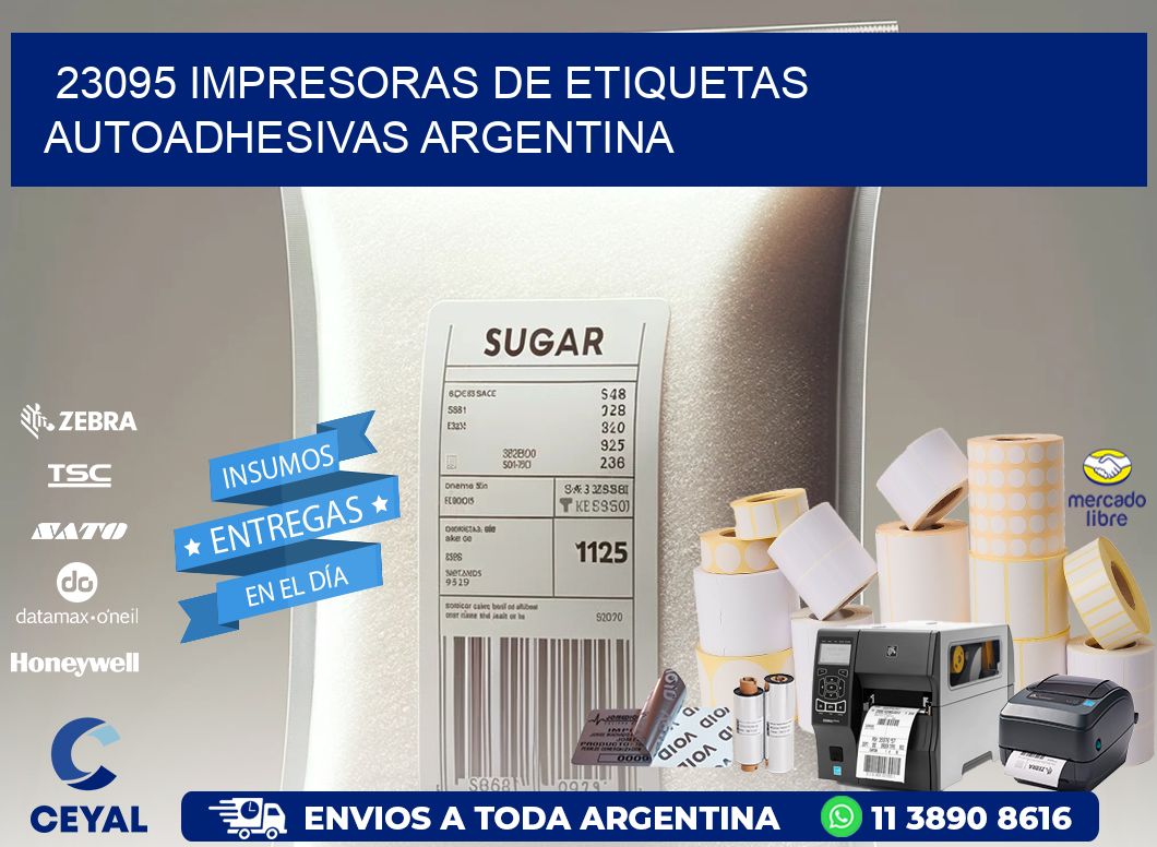 23095 Impresoras de etiquetas autoadhesivas argentina