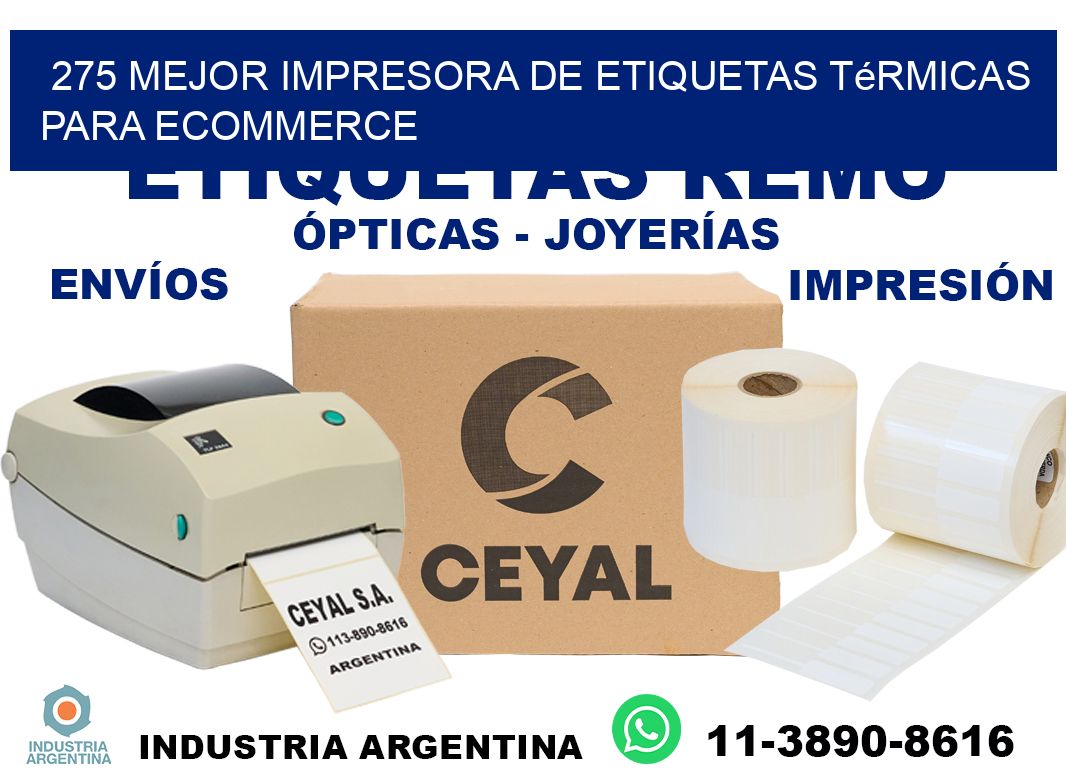 275 mejor impresora de etiquetas térmicas para ecommerce