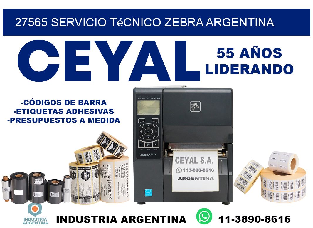 27565 servicio técnico zebra argentina