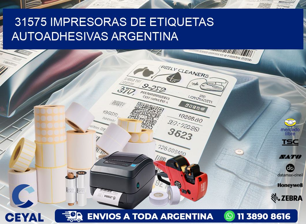 31575 Impresoras de etiquetas autoadhesivas argentina