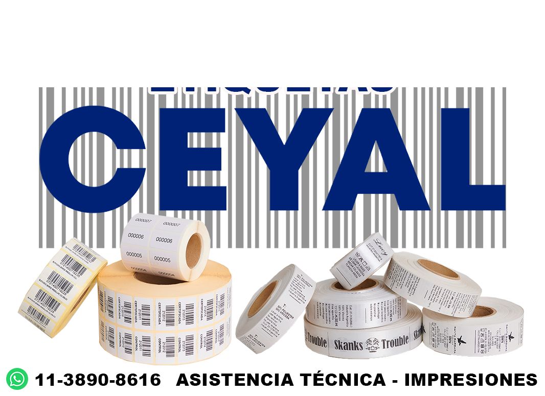 36955 Rollo Etiquetas Térmicas 50mm X 30mm Autoadhesivas