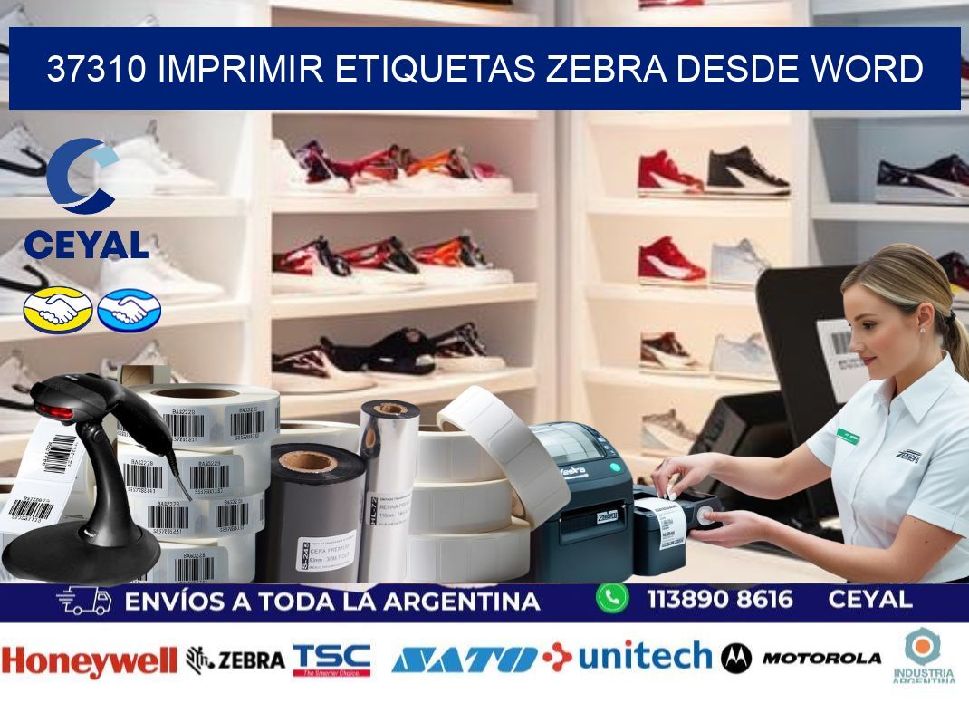 37310 imprimir etiquetas zebra desde word