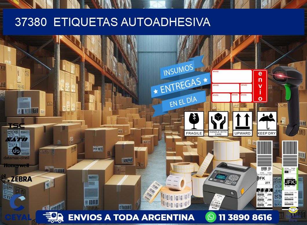 37380  etiquetas autoadhesiva