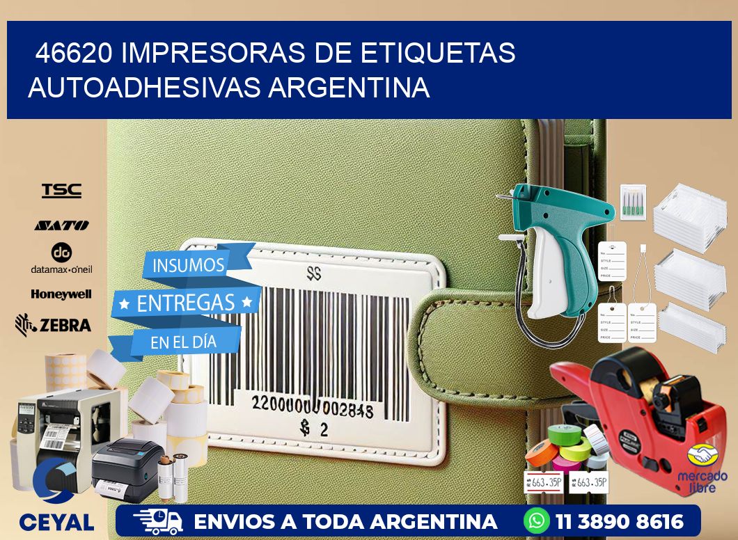 46620 Impresoras de etiquetas autoadhesivas argentina