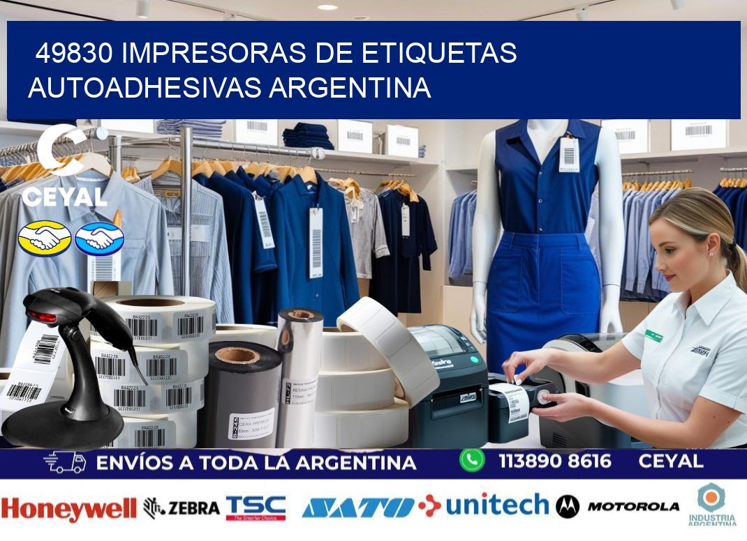 49830 Impresoras de etiquetas autoadhesivas argentina