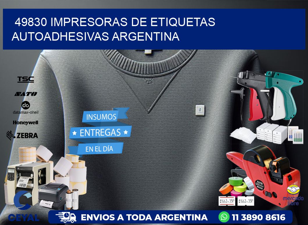 49830 Impresoras de etiquetas autoadhesivas argentina
