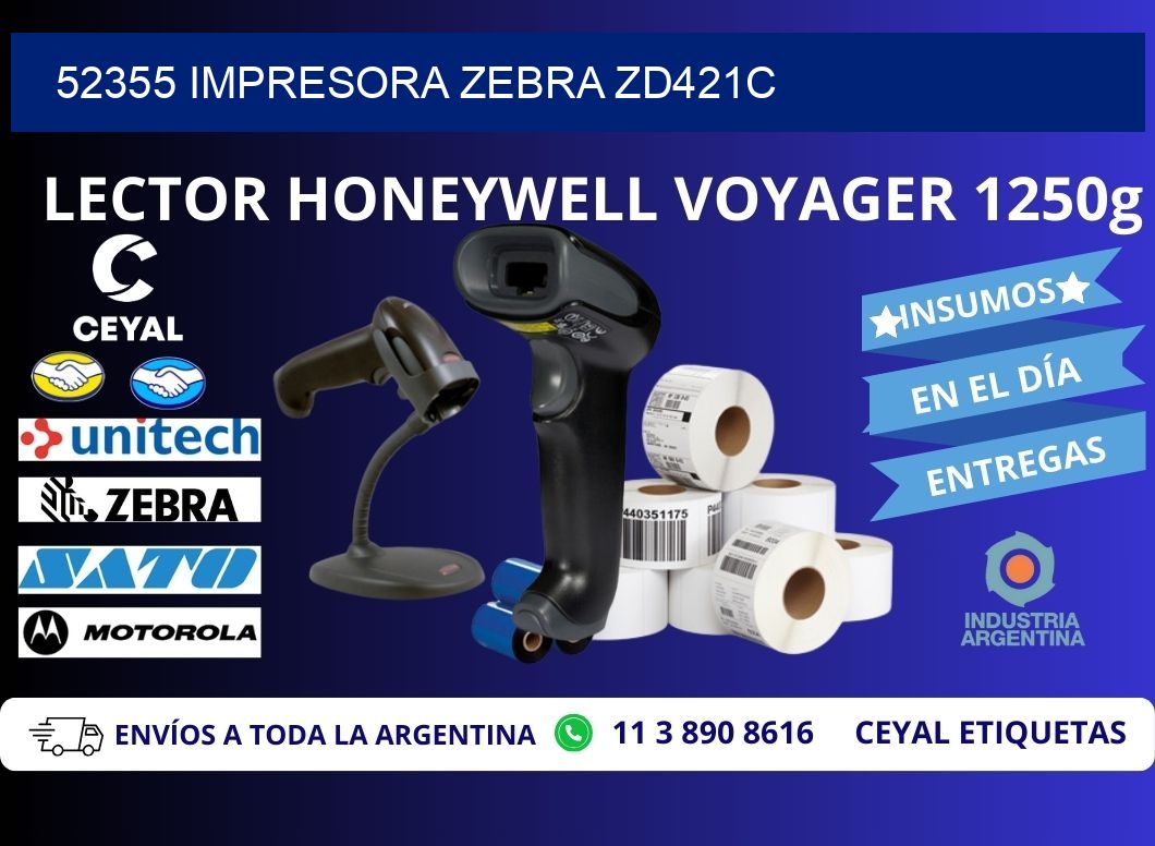 52355 Impresora Zebra zd421c