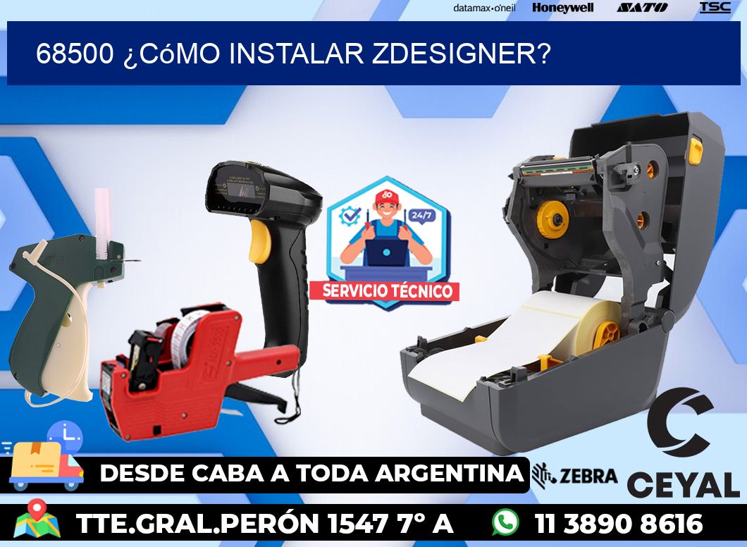 68500 ¿Cómo instalar ZDesigner?