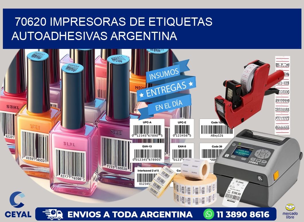 70620 Impresoras de etiquetas autoadhesivas argentina
