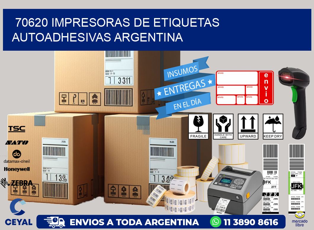 70620 Impresoras de etiquetas autoadhesivas argentina
