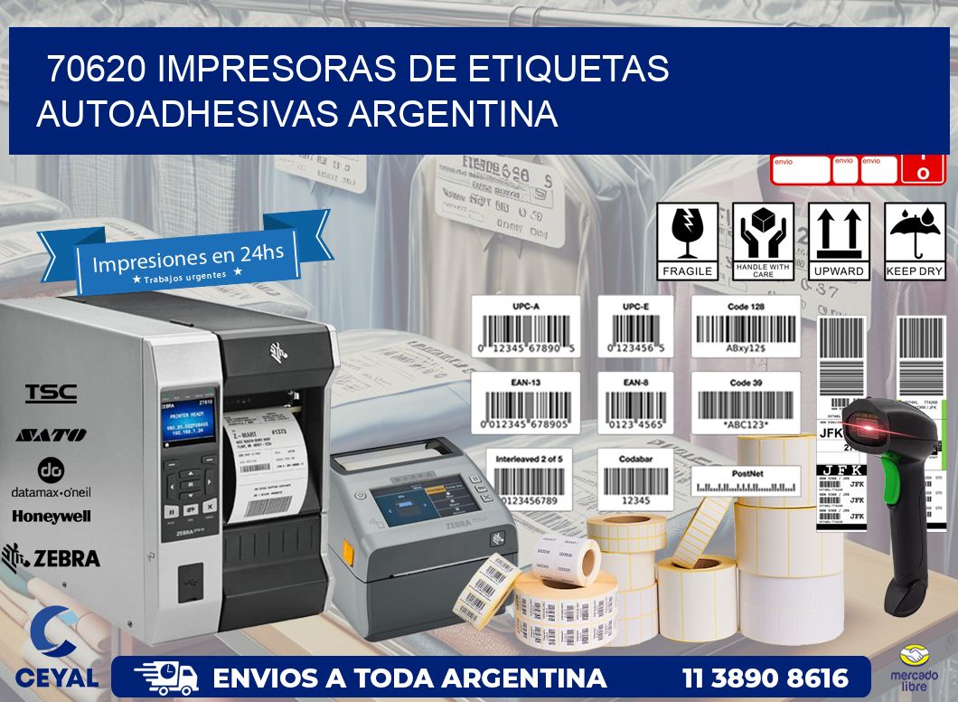 70620 Impresoras de etiquetas autoadhesivas argentina