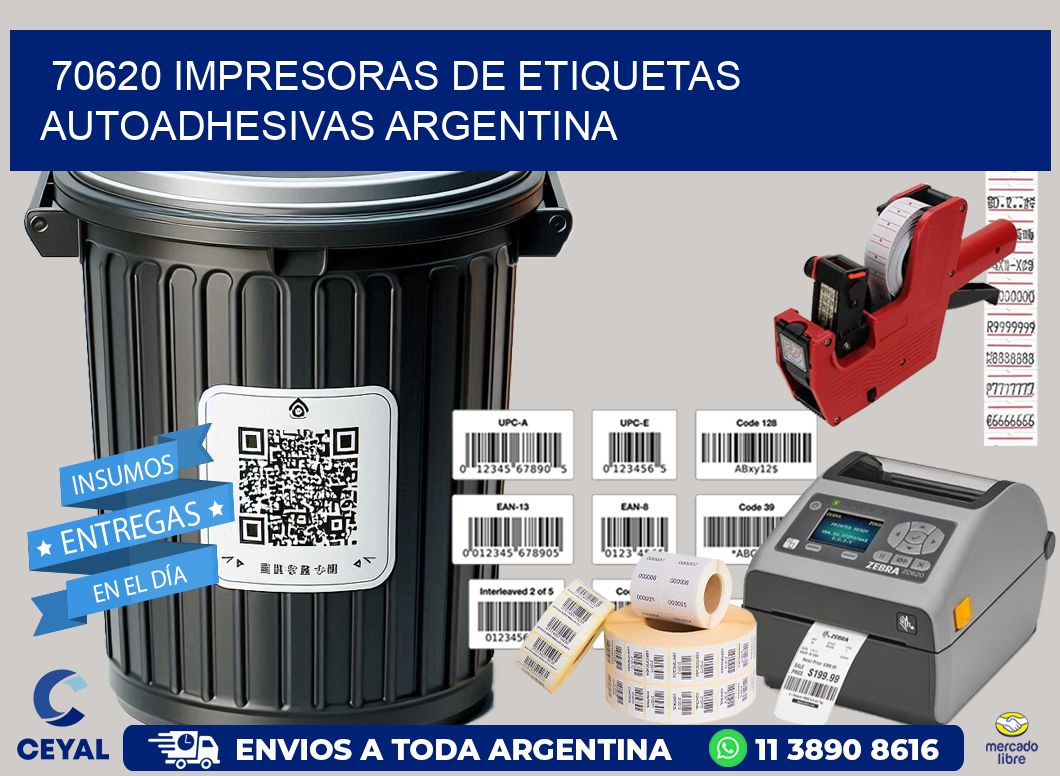 70620 Impresoras de etiquetas autoadhesivas argentina