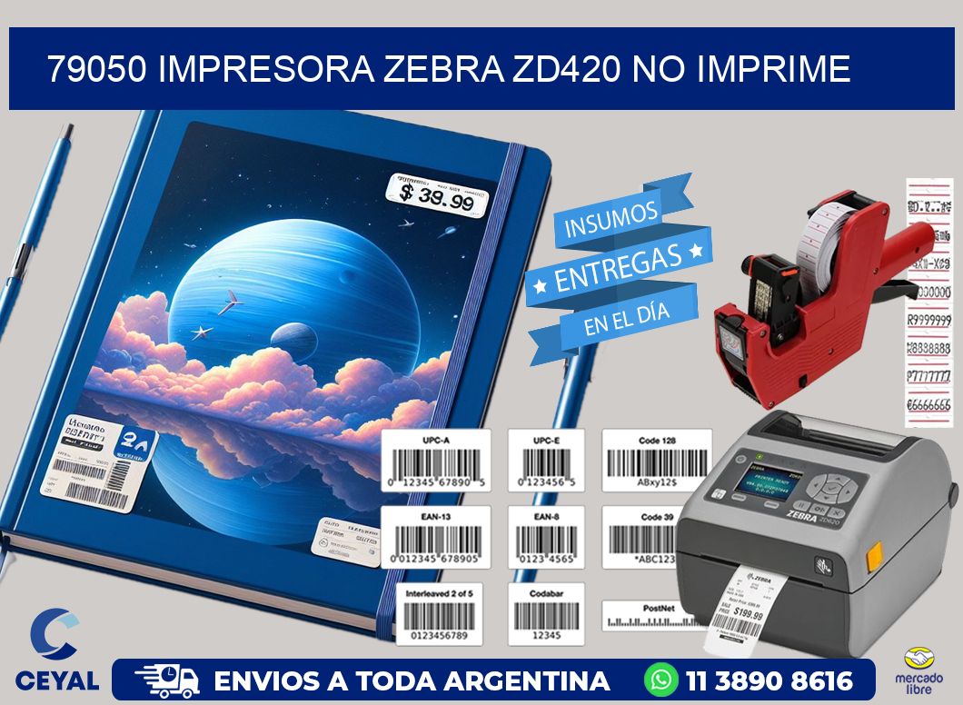 79050 Impresora Zebra ZD420 no imprime