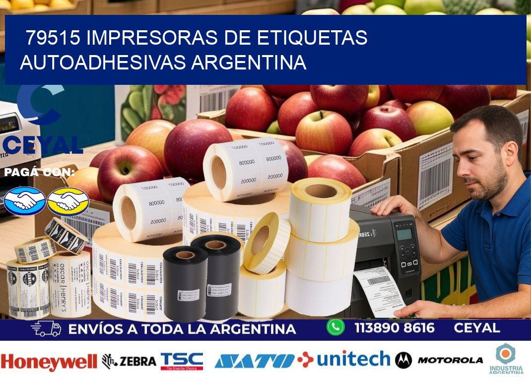 79515 Impresoras de etiquetas autoadhesivas argentina