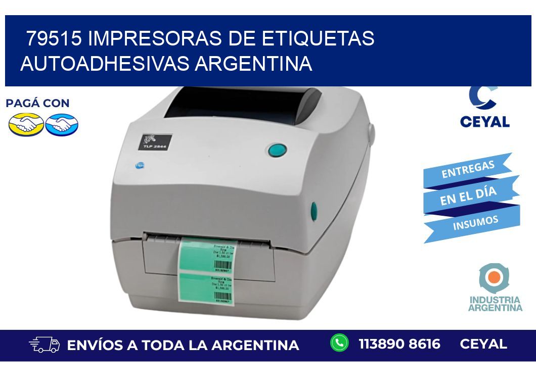 79515 Impresoras de etiquetas autoadhesivas argentina