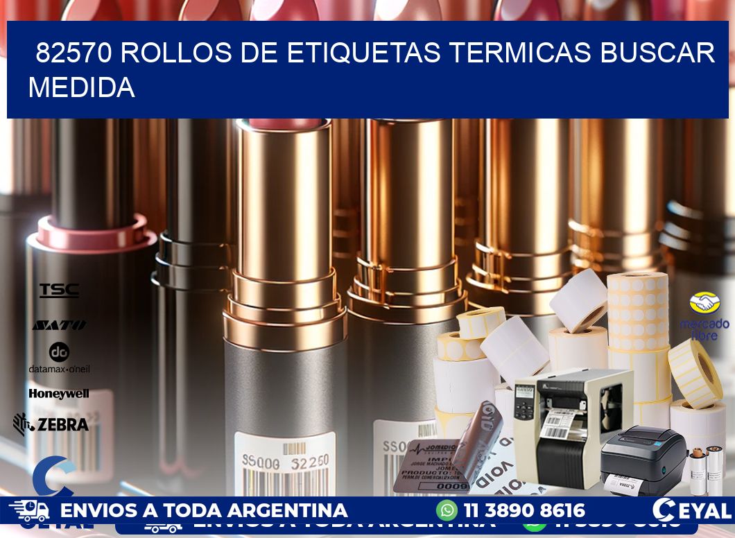 82570 rollos de etiquetas termicas buscar medida