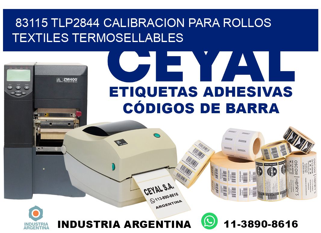 83115 tlp2844 calibracion para rollos textiles termosellables