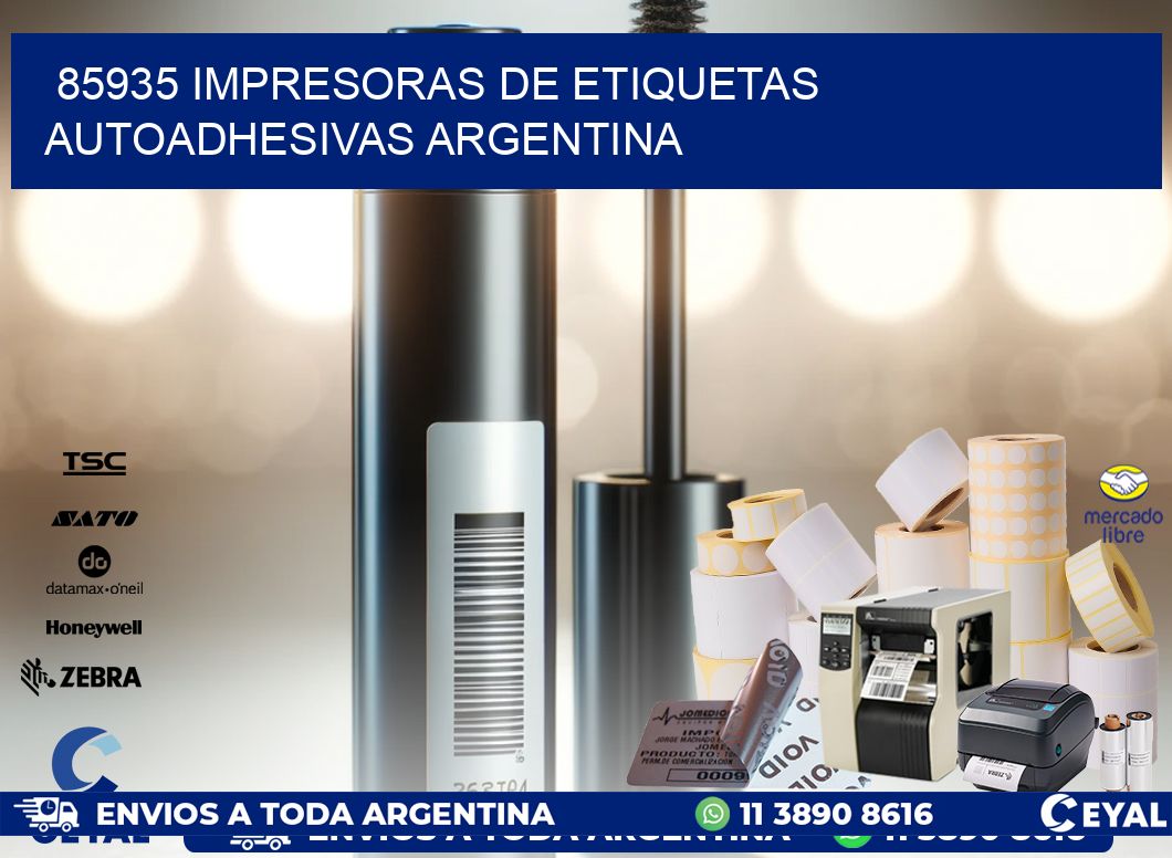 85935 Impresoras de etiquetas autoadhesivas argentina