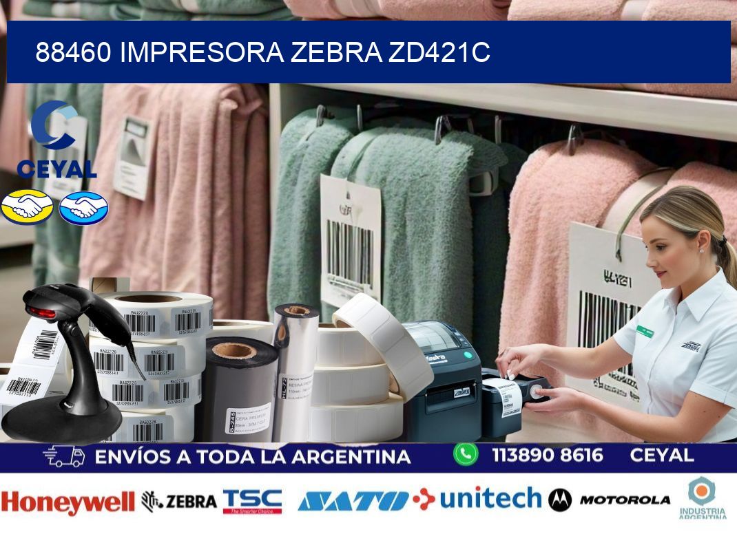 88460 Impresora Zebra zd421c
