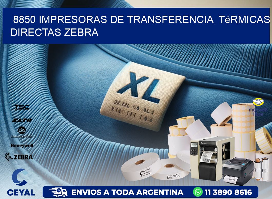 8850 impresoras de Transferencia  térmicas directas zebra