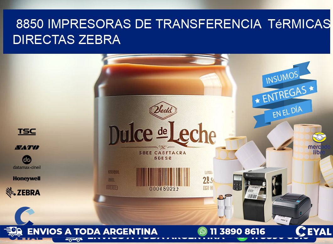 8850 impresoras de Transferencia  térmicas directas zebra