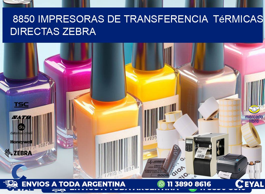 8850 impresoras de Transferencia  térmicas directas zebra