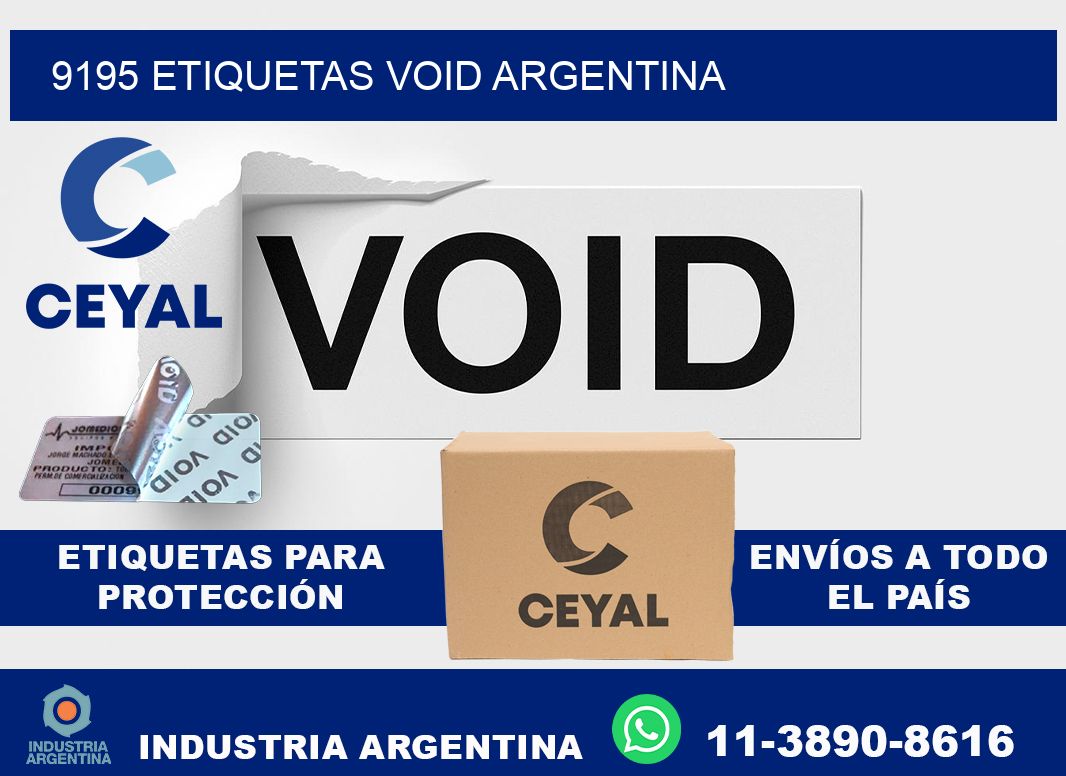9195 etiquetas void argentina
