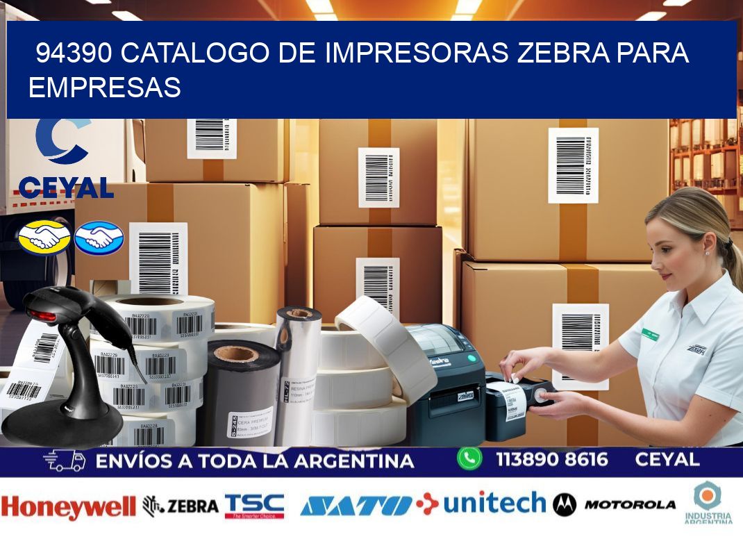 94390 catalogo de impresoras zebra para empresas