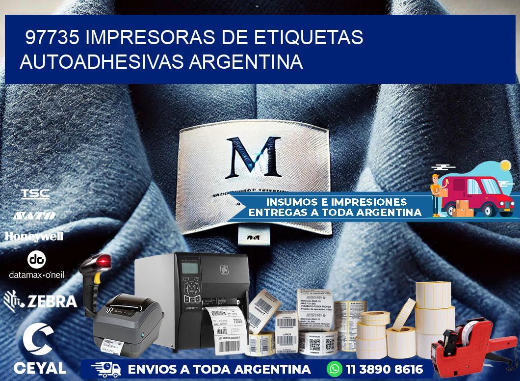 97735 Impresoras de etiquetas autoadhesivas argentina