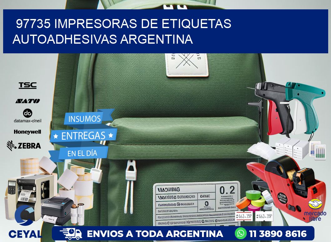 97735 Impresoras de etiquetas autoadhesivas argentina