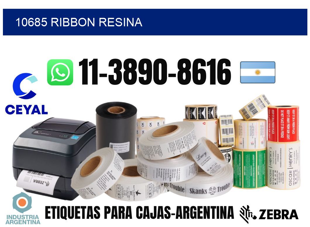 10685 ribbon resina