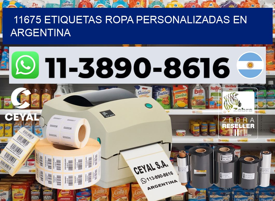 11675 Etiquetas ropa personalizadas en Argentina